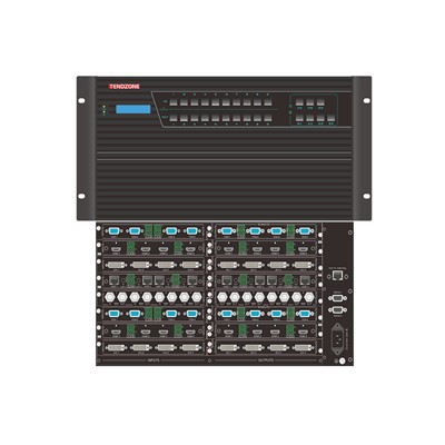 32x32 hibrid moduláris videomátrix